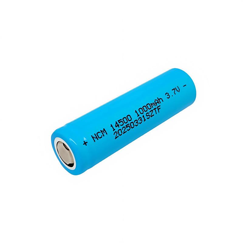 14500 Lithium Rechargeable Battery 3.7V 1000mAh for Flashlights