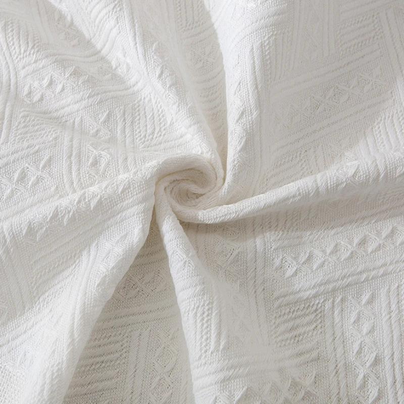 Tischdecke aus Baumwolle und Leinen mit Quasten, Tischdecke für Küche, Hochzeit, Esszimmer, Camping, Tee, Tischläufer, Dekoration