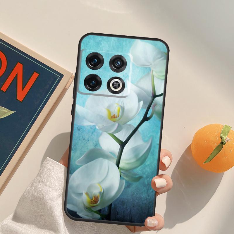 Orchid Flowers Colorful Case For OnePlus 13T 10T 10R 12R 13R 15 13 12 11 10 9 Pro Nord CE 5 2 3 4 Lite N20 N30 Cover