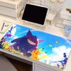 Natural Rubber PC Mousepad Gamer Gaming Mouse Pad Esports Players PPokemon Gengar Desk Keyboard Mat Office Computer Laptop Mat