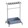 Wuxingdun Stainless Steel Floor-Standing Mop and Broom Holder with Basin