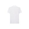 Li Ning Plain Logo Embroidered Stand Collar Short Sleeve Polo Shirt Men Polo Shirts White YPLT023-2