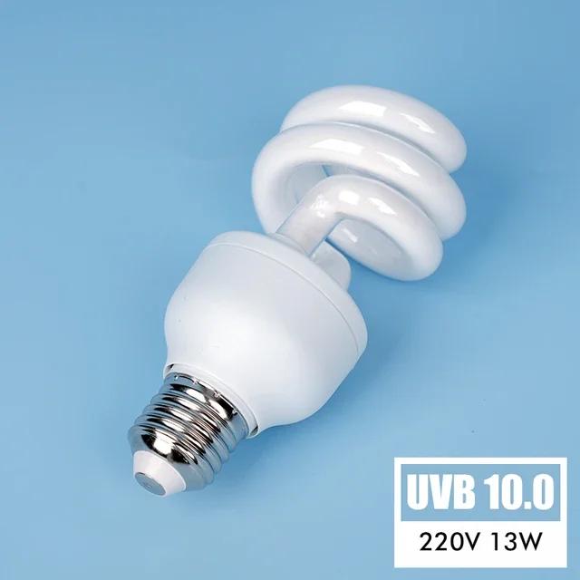 13W/26W UVB Pet Reptile Heating Lamps 5.0 10.0 Heat Lamp Energy Saving Light Turtle Lizard Snake Reptile UVB Heating Lights