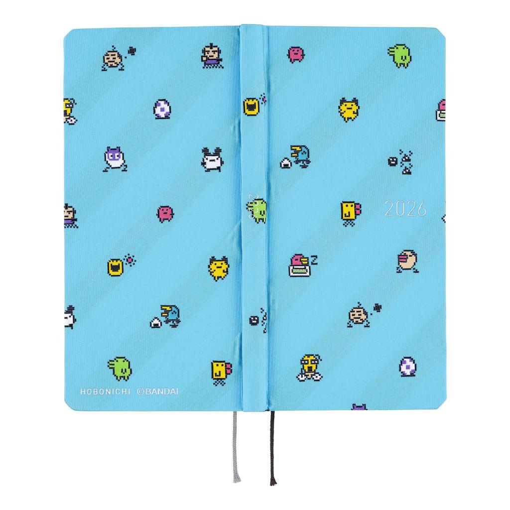 Hobonichi Techo 2026 Weeks Tamagotchi/Minna No Tamagotchi January Start Weekly Planner, Left, Slim Vertical