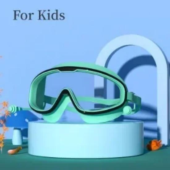Swimming Goggles for Adults Kids Large Frame Antifog Swim Eyewear Glasses Waterproof HD Swimming Equipment Water Play Supplies