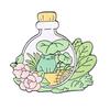 Plant Flower Snail Enamel Pins Love Ice Cream Cat Coffee Planet Wizard Glasses Magic Book Alloy Brooch Badge Punk Jewelry