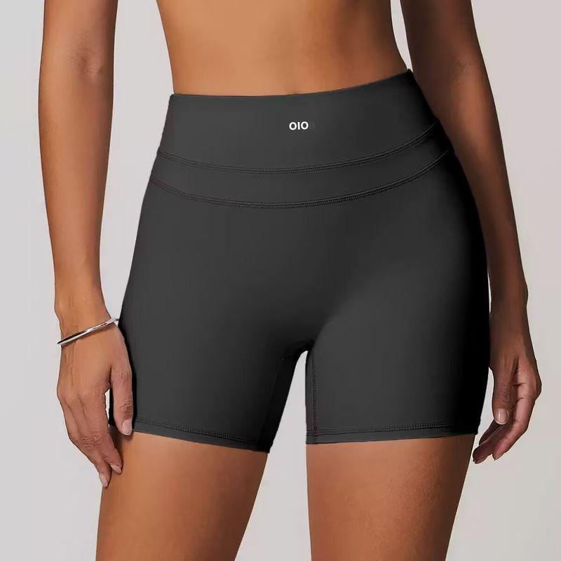 Oiob Three Points Buttock Lifting Yoga Shorts Women's High Waist Slimming Nude Feel Running Fitness Tight Jump Rope Sports Pants