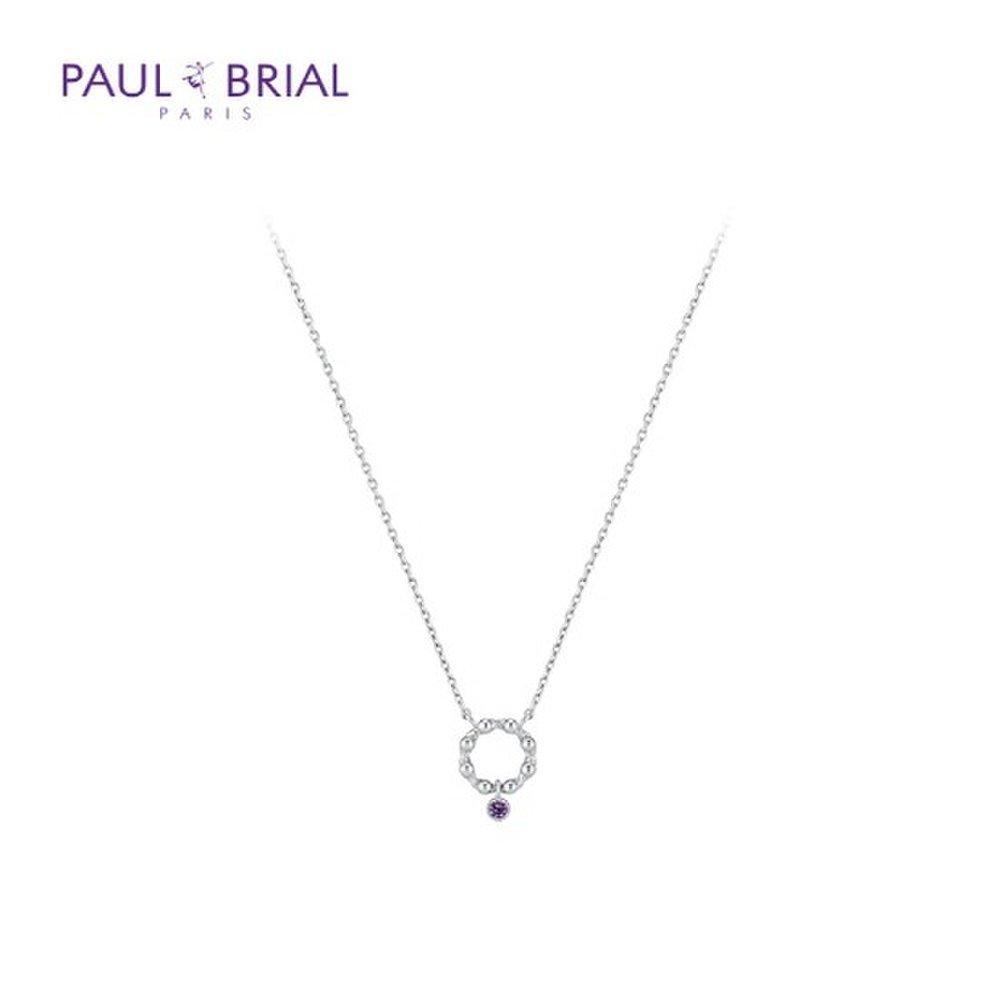 [Paul Brial] Flowers Wreath Collection Pabn015S Wg Necklace