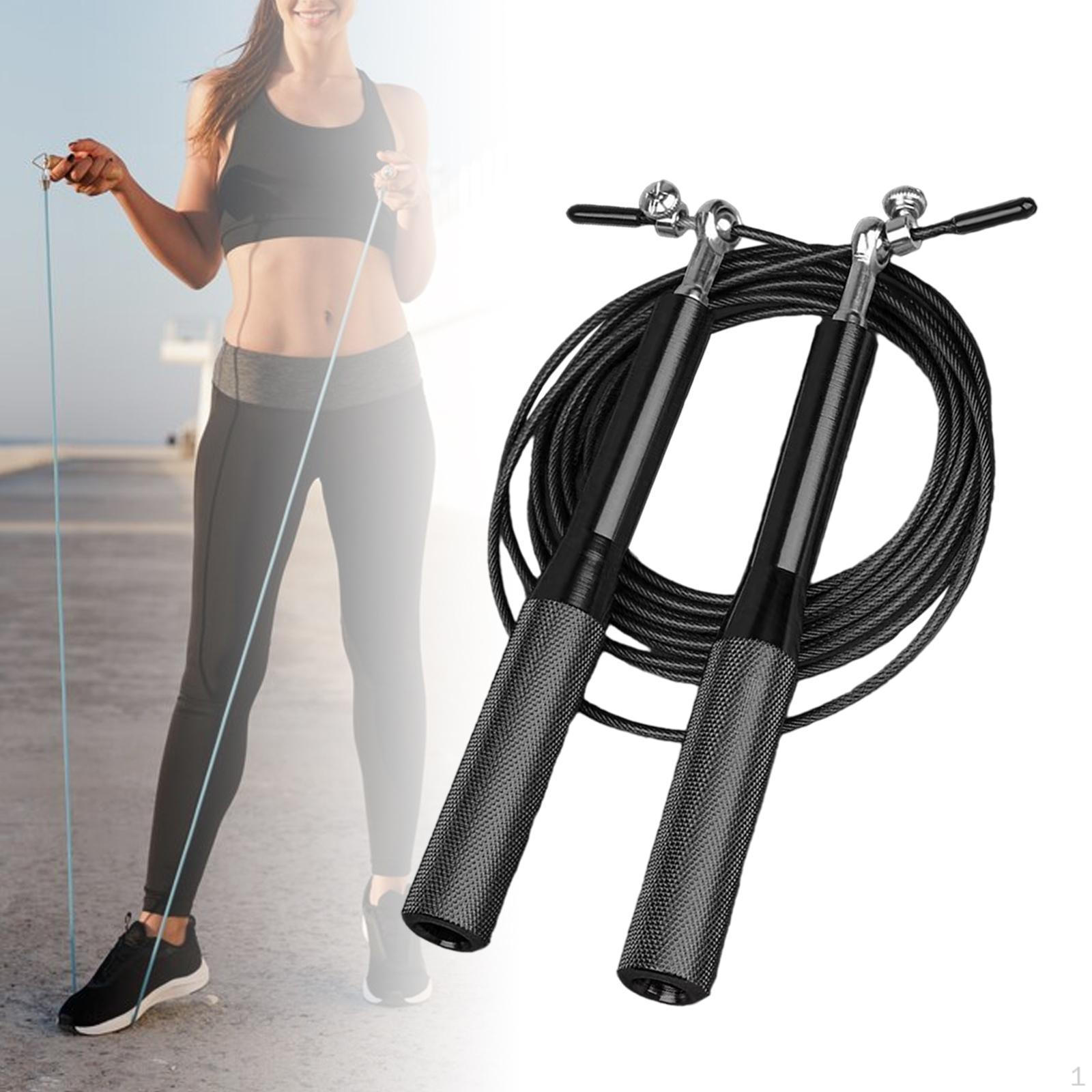 

Скакалка Скорость Прыжки Регулируемое Оборудование Нескользящее Упражнение Прыжки Для Тренировки