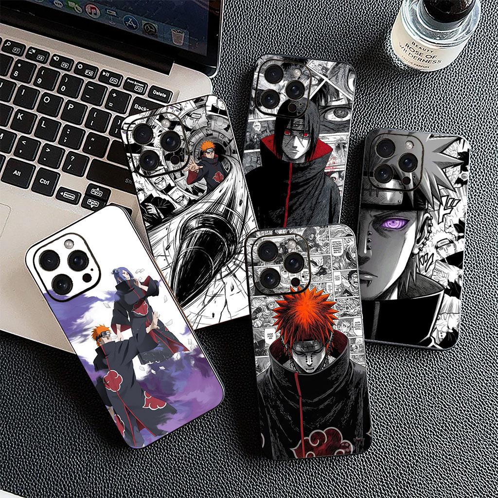 Pain Akatsuki Narutos Itachi Uchiha Phone Cover for Samsung Galaxy S22 S21 S20 Fe Ultra S9 Plus + A13 A22 M21 M31 M55 M15 Case