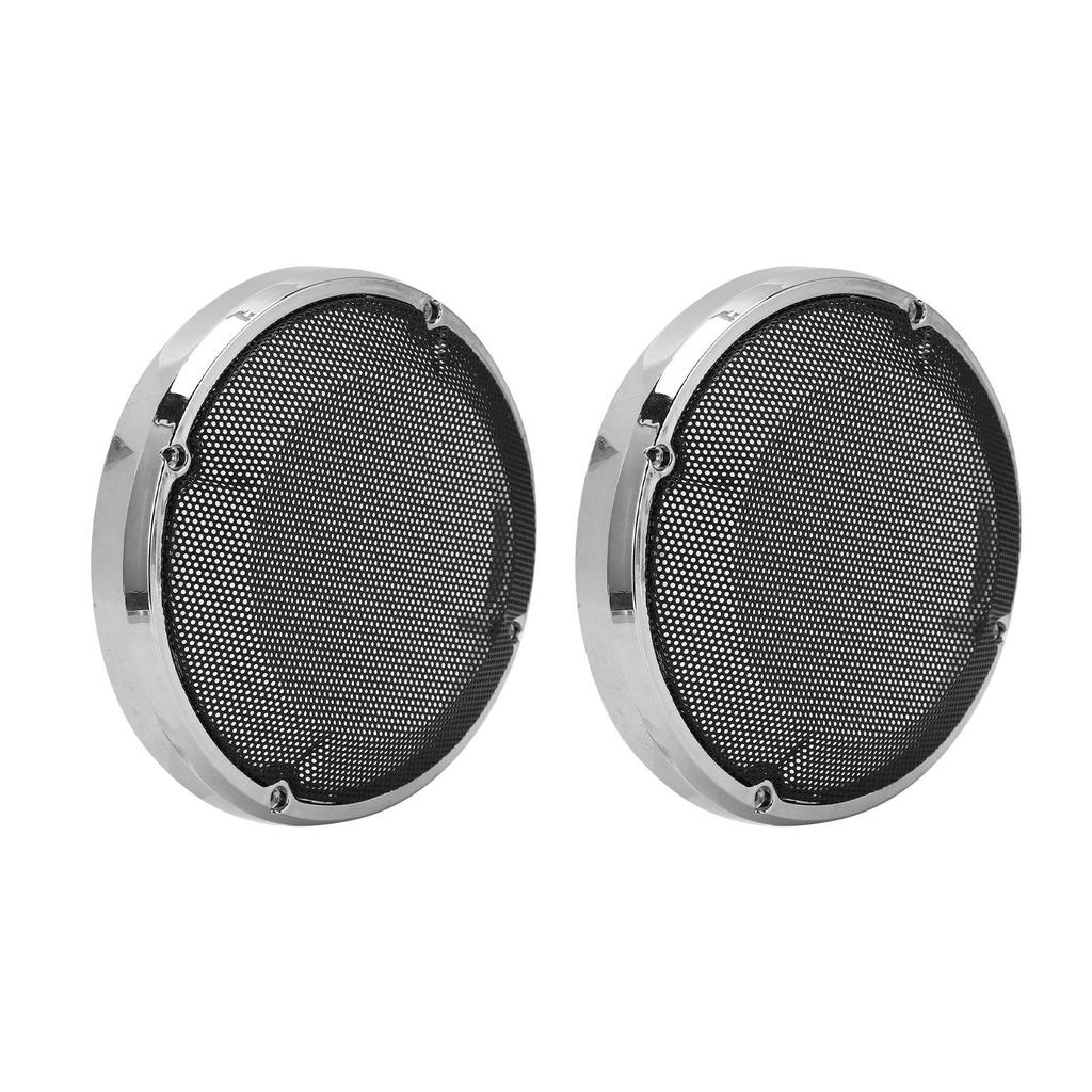 Motorcycle Speaker Mesh Cover Grille Saddlebag Lid Motors Audio Accessory Replacement for Touring