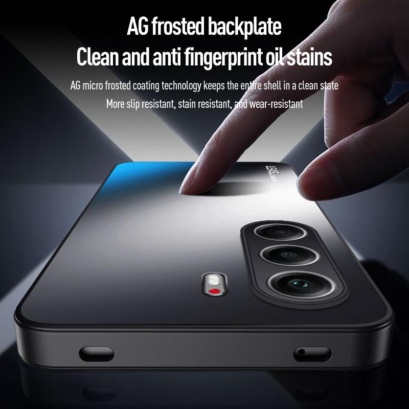 Matte Skin-feeling AG Lens Hard Back Cover Case For Tecno Camon 40 Pro 5G/CM7 / 4G/CM6 / Camon 40 4G/CM5 Soft TPU Shell Bumper