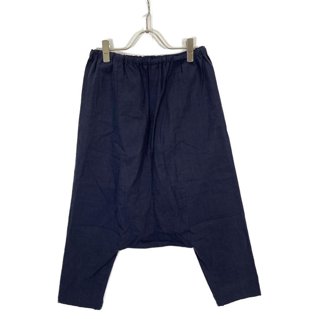 ARTS&SCIENCE Navy 031-L327-114 Linen Sarouel Wide Pants Bottoms 1 Dark grayUsed