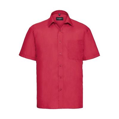 Russell Collection Mens Poplin Shirt