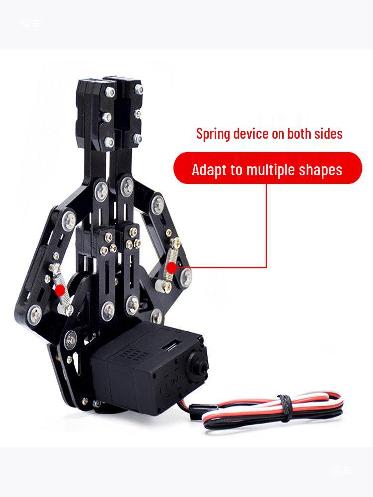 Adaptive Burn-Resistant Gripper Claw for Robotic Arms with Flexible Servo Motor