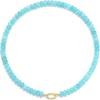 Layered Beaded Gemstone Necklace Colored Clavicle Chain Necklace Choker Necklace  Summer Beach