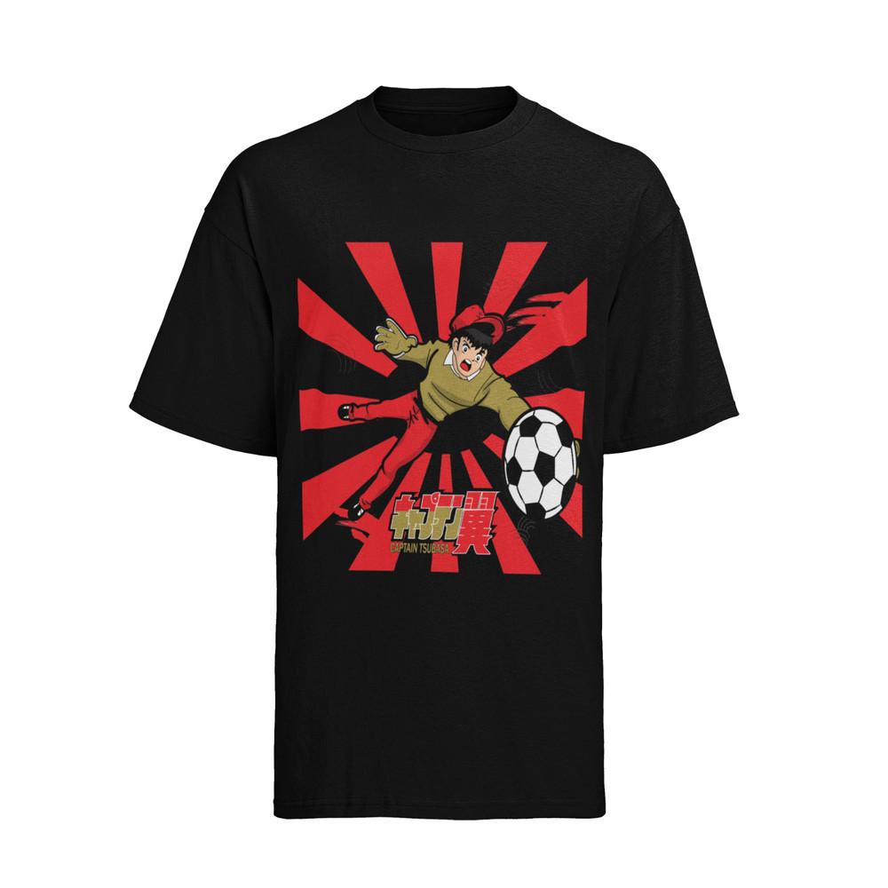 

Retro Kickers Captain Tsubasa Torwart Mario Anime Herren Shirt Baumwolle M