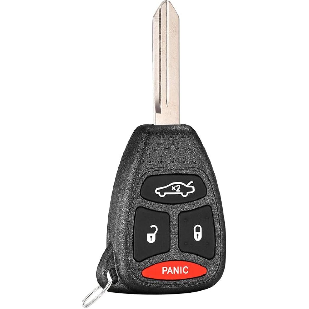 Key Fob Replacement Fits for Chrysler 300 Magnum 2005 2006 2007 Aspen 2005-2009 Charger 2006-2007 Durango 2006-2009 Jeep Commander 2006-2007 Grand 1-Pack