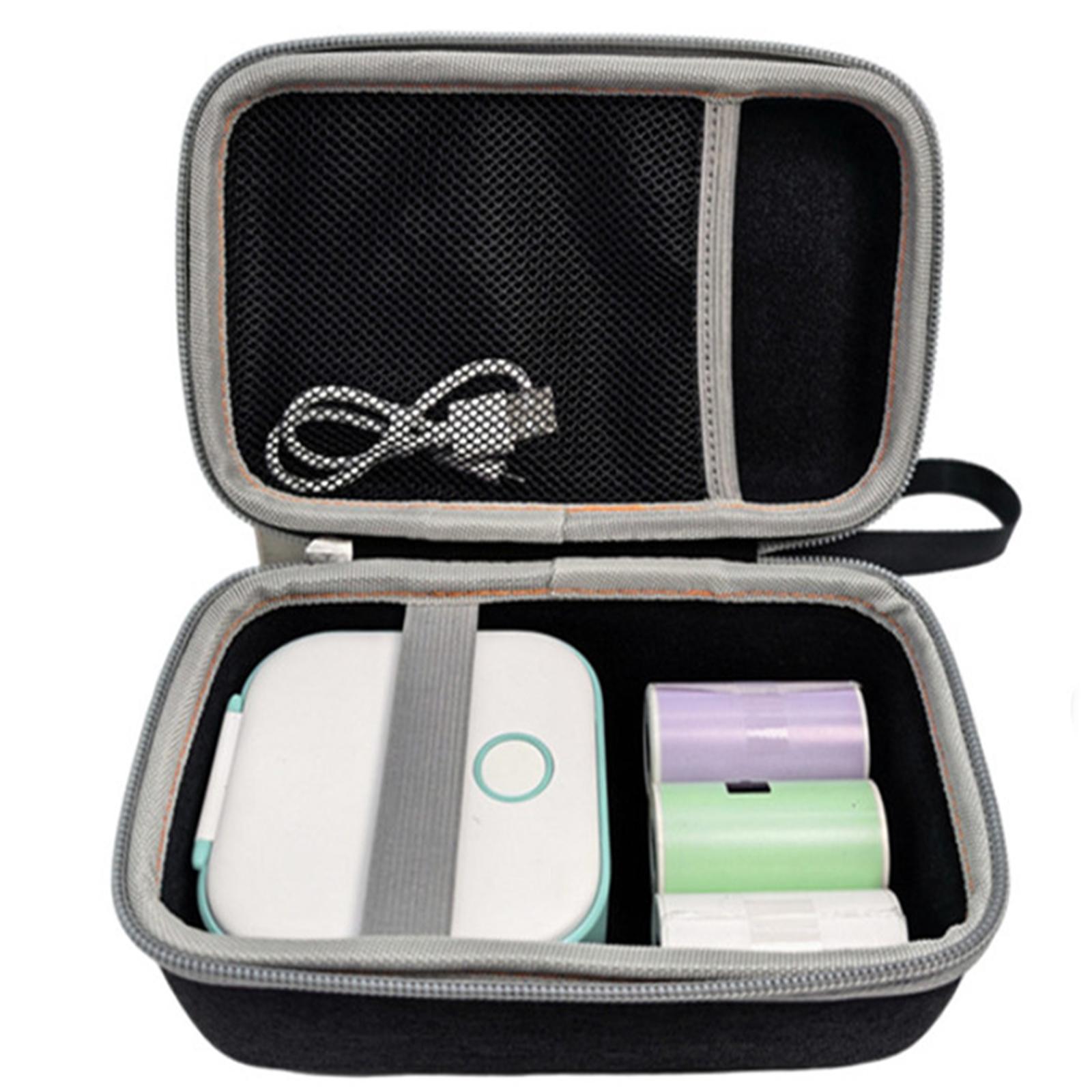 

For Memoking Phomemo Sticker Paper Storage Holder Shockproof Portable Carry Cases Anti-Scratch for Label Maker/Thermal Paper China Mainland