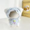 Doll Clothes Set 17cm Doll Accessories Love Heart Top Scarf Hat No Dolls