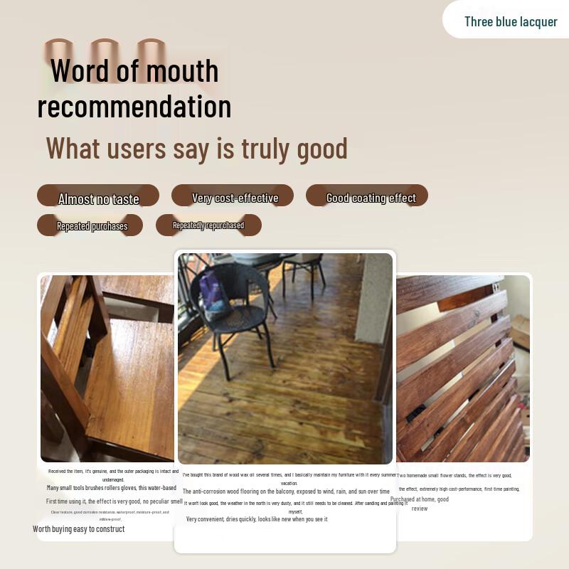 SanQing Water-Based Wood Wax Oil