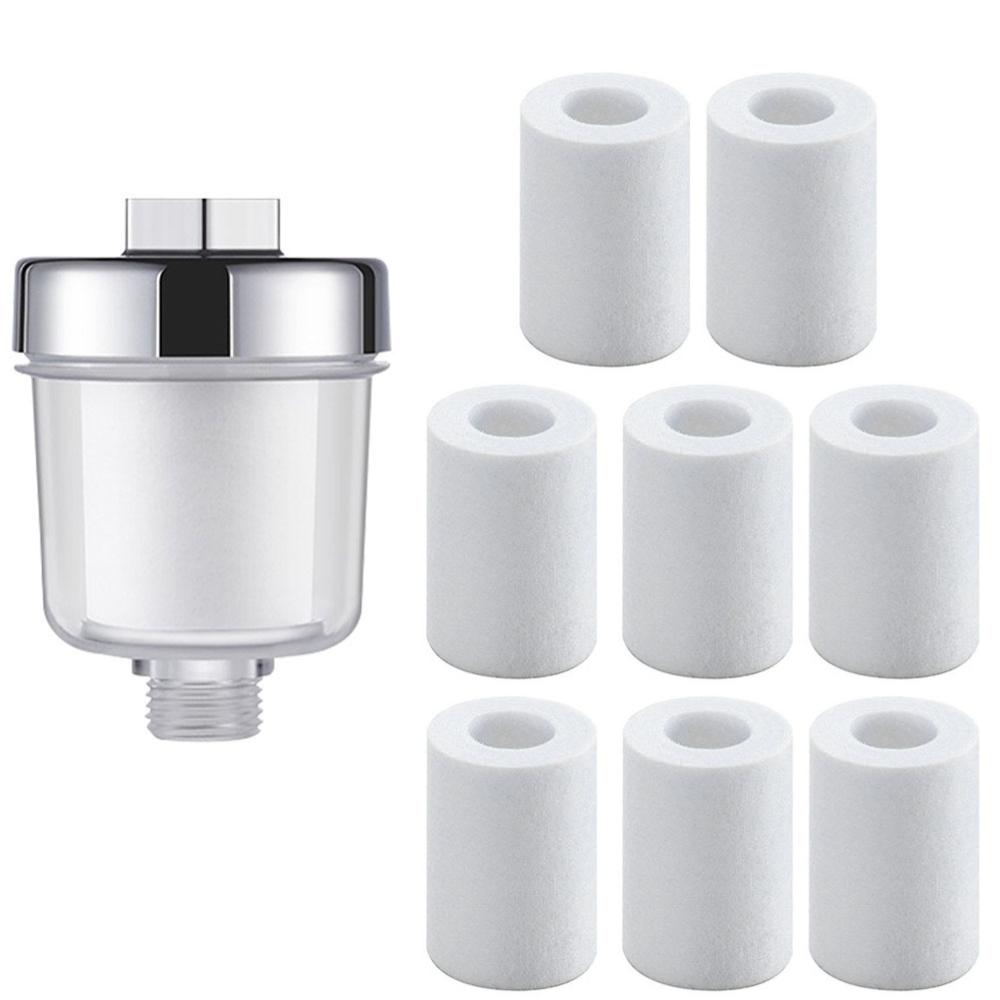 Wasserauslass-Reinigungssets Metall-Hahnadapter PP-Baumwollfiltration Universeller Hahnfilter Hochdichtefilter für Küche