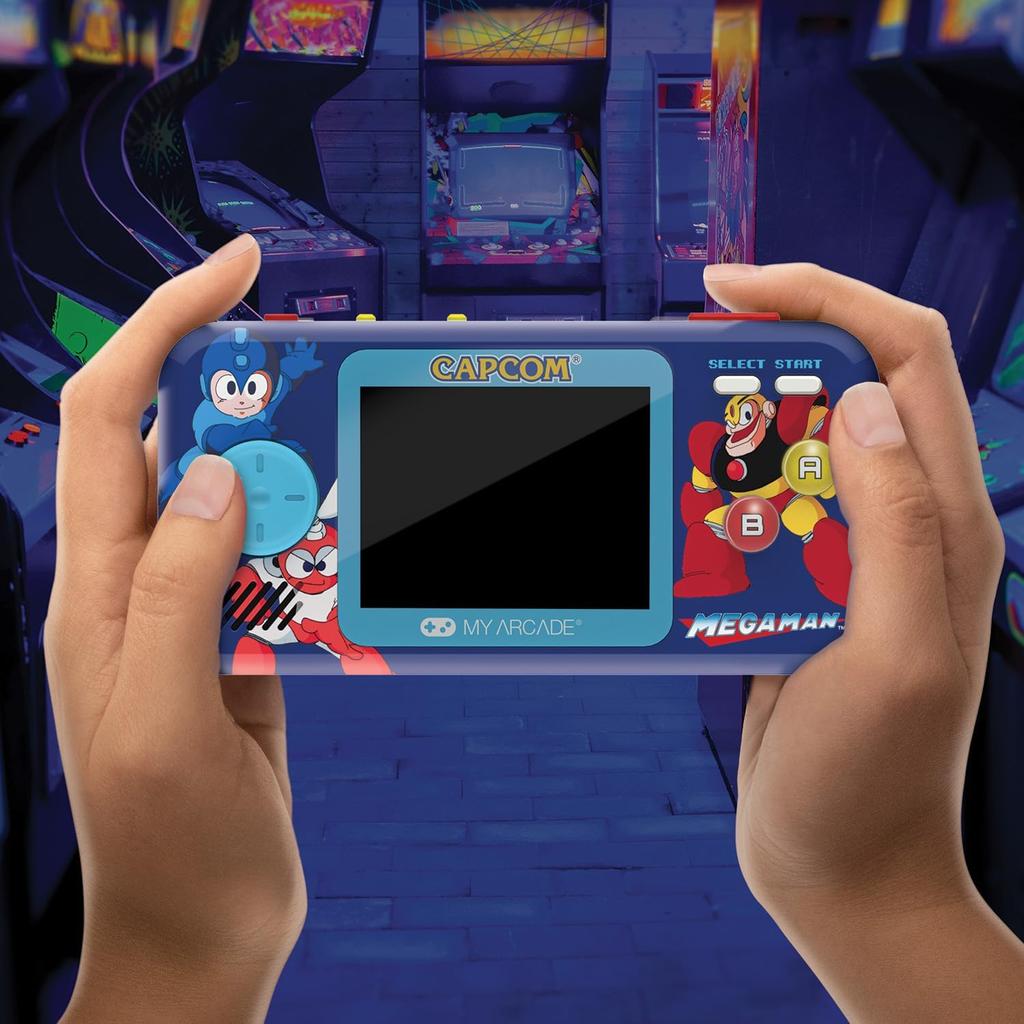 Capcom My Arcade Pocket Player Pro  Portable Video Game System 6 Games Included