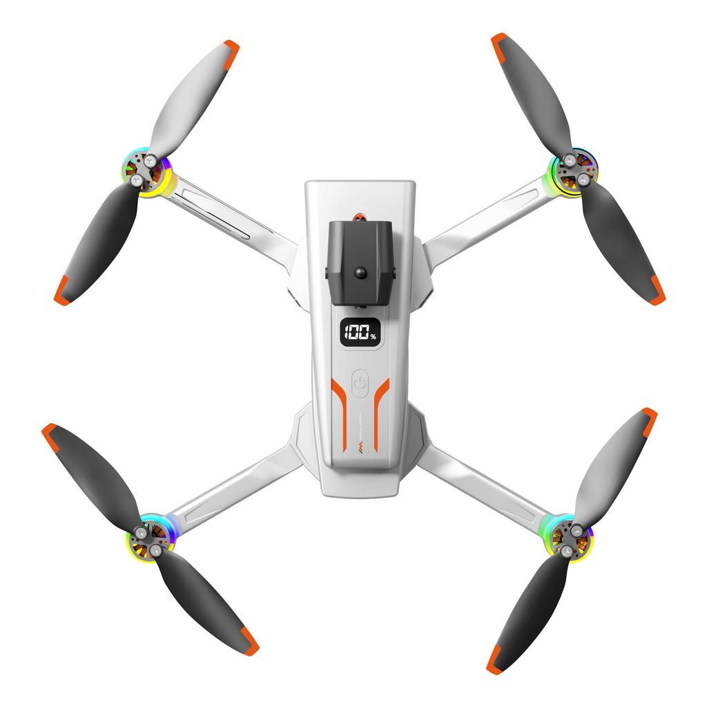 M4 Entry-Level Drone with Dual Cameras, Altitude Hold, One-Key Return, Portable, Foldable Design for Aerial Photography.