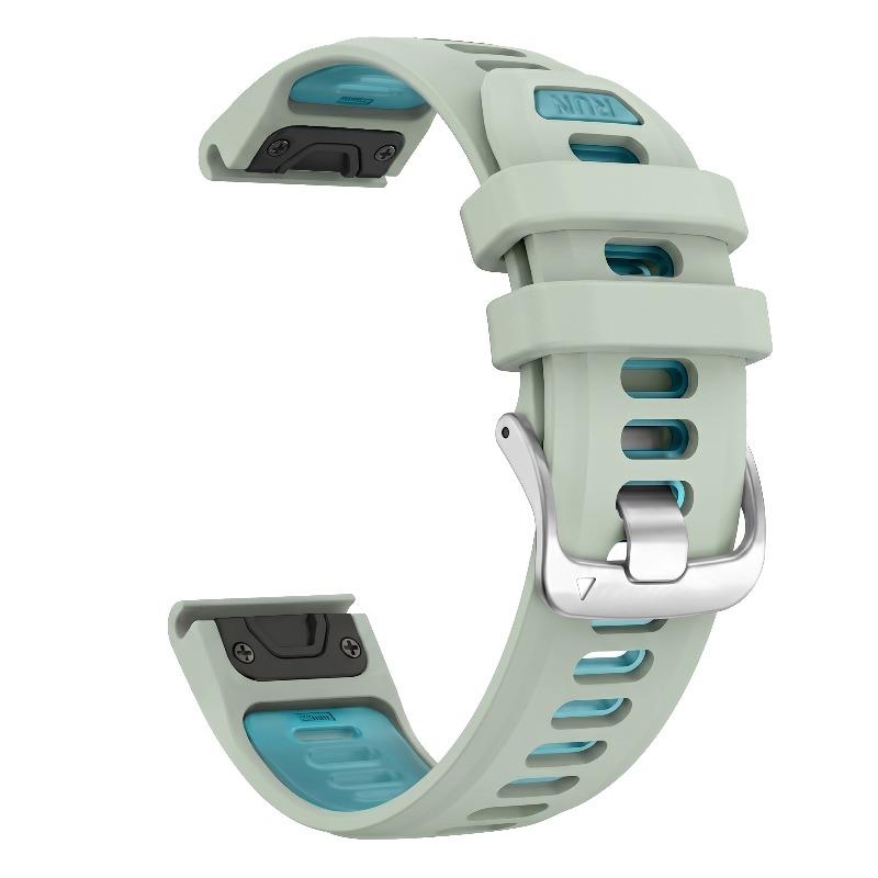 Bracelet de Montre en Silicone QuickFit 22mm 26mm pour Garmin Fenix 7 7X 8 6 Pro Enduro 3 2 Epix Pro Bracelet Sport Couleurs Correspondantes