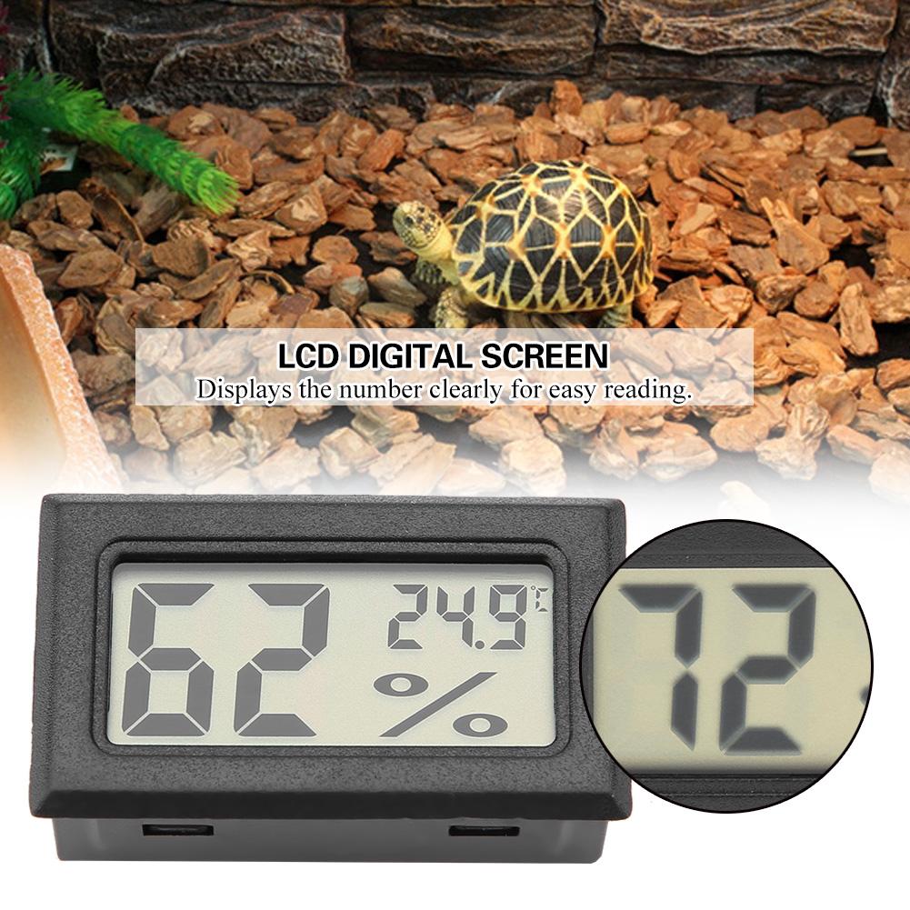 Embedded Digital Hygrometer Thermometer Humidity Temperature Monitor with Built In Probe