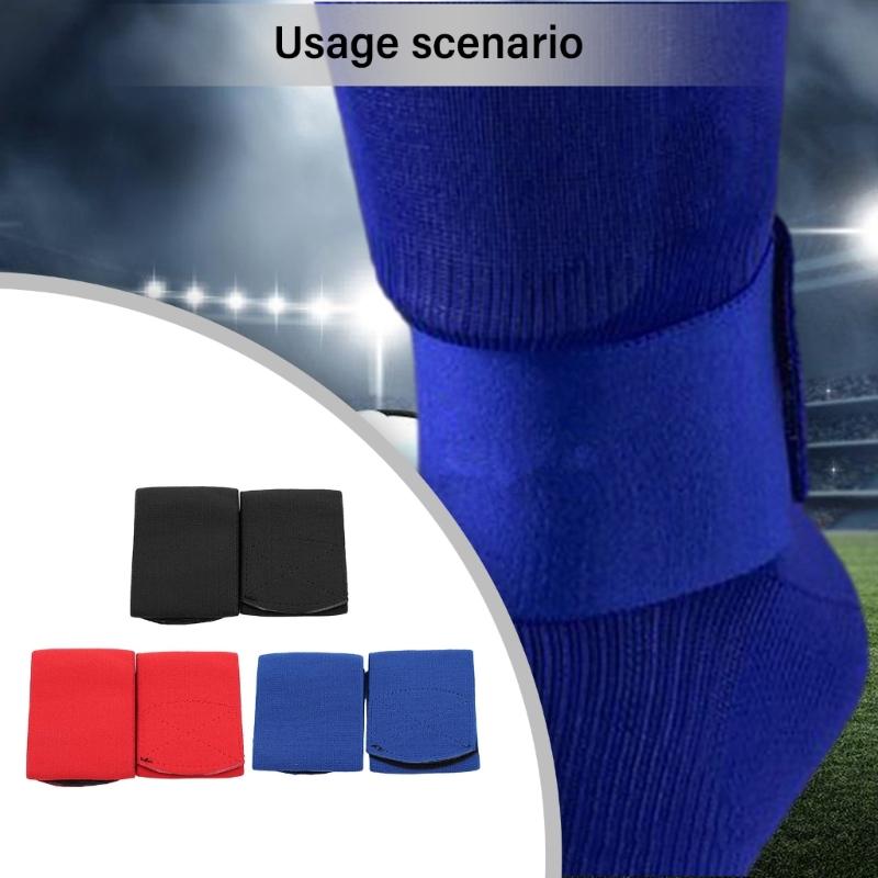 Soccer Shin Guard Ankle Protective Strap Soccer Shin Strap Football Shin Pad Holder Fixed Strap Football Shin Pad Holder