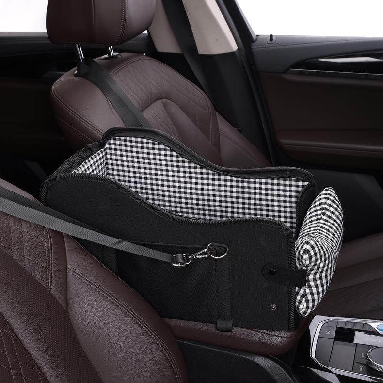 

Portable Pet Car Bed & Safety Seat for Dogs and Cats