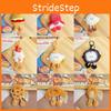 Carrots Toast Bread Vegetables Plush Keychain Toy Pendant Cartoon Gift Doll