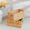 Water Hyacinth Woven Storage Basket - Desktop Organizer & Toy Storage Bin