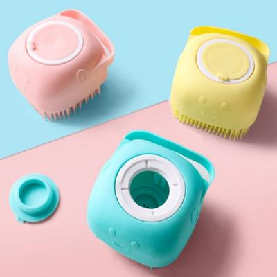 3 Types of Pet Silicone Shampoo Brushes, Mint, 2 Pieces, Korean Pet Shampoo