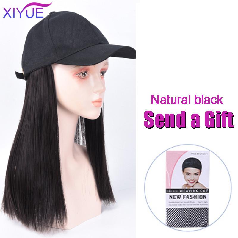 

Женский парик Короткая волна Бейсболка Парик с вьющимися волосами Парик Синтетический волнистый парик Регулируемая коричневая черная бейсболка Парик