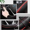 Protector para volante de coche tipo D, para Geely Atlas 2016 - Coolray I Emgrand 7 2018 - Emgrand GT