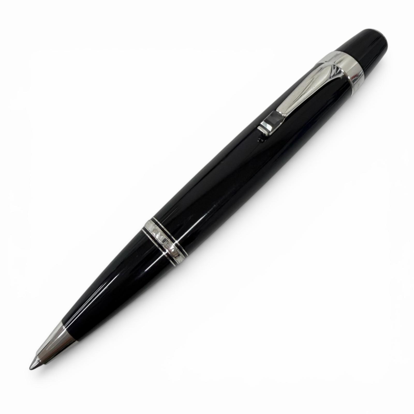 Very Good MONTBLANC Ballpoint pen BOHEME Twist type black onyx mens Used