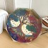1pc Colorful Tree of Life Yin Yang Umbrella with Plastic Handle,Suitable for All Seasons Home Travel Outdoor UmbrellaDD273