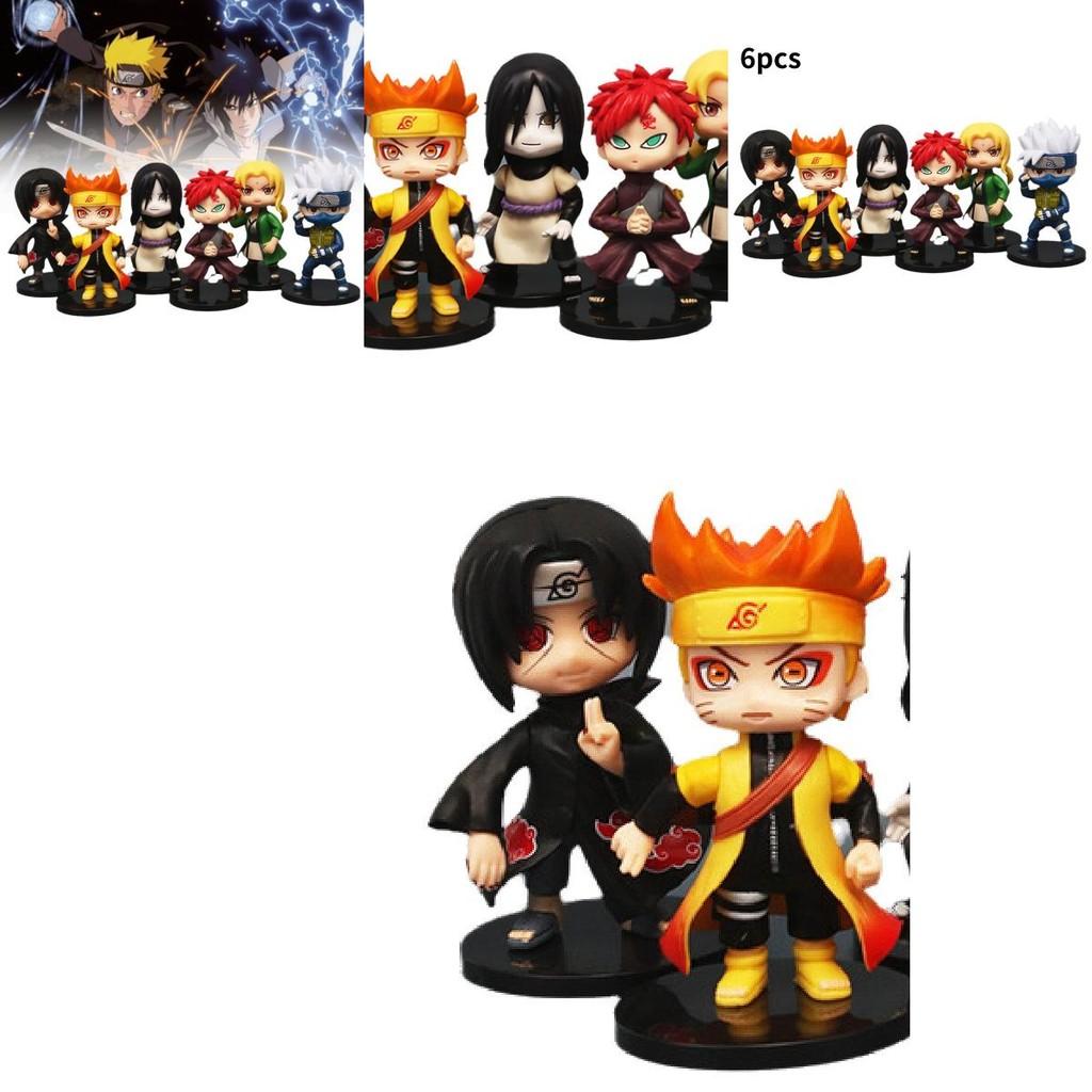 Exquisite Naruto Anime Pvc Figures Complete Set With Iconic Characters For Collecting Or Cake