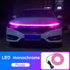 Universal Car Hood Daytime Running Light Strip Waterproof Flexible LED Auto Decorative Atmosphere Lamp Ambient Backlight Car Styling Accessories