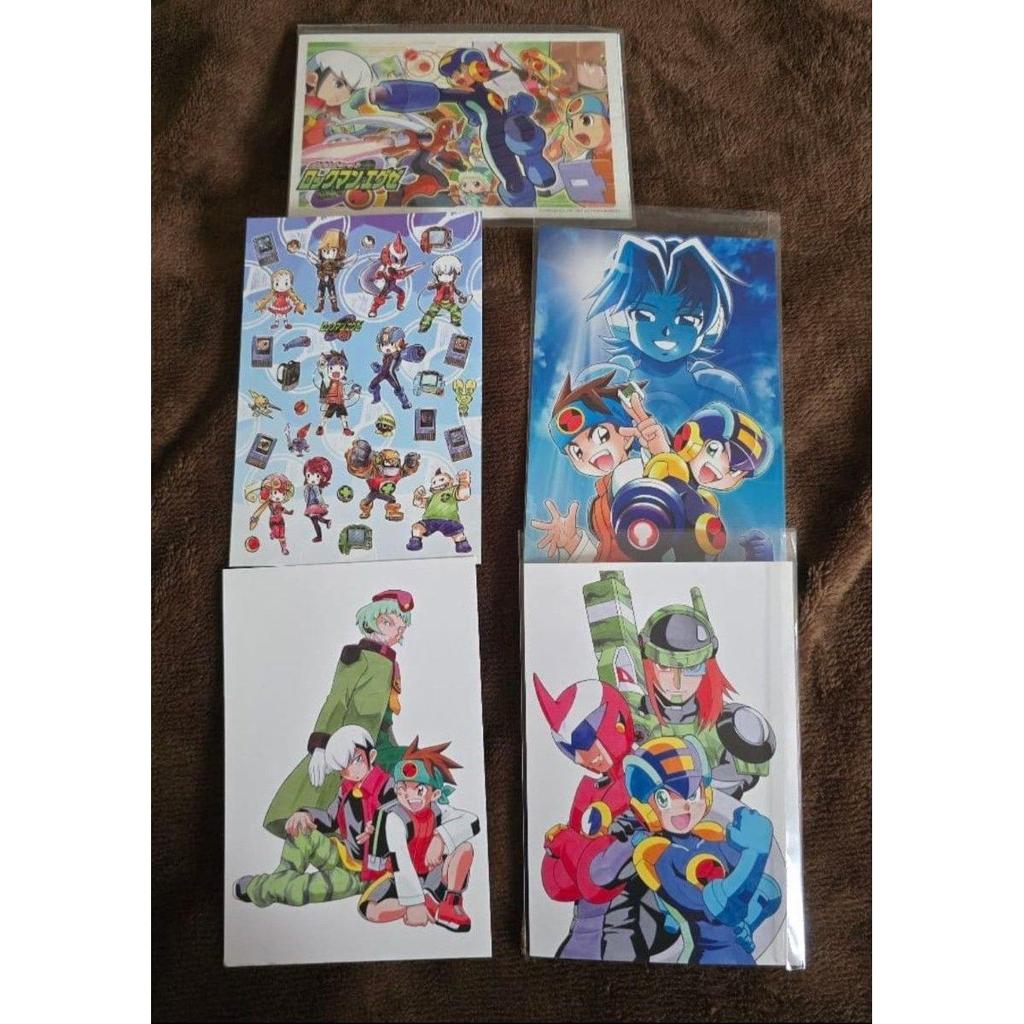 Used Rockman EXE Postcard Bulk Sale