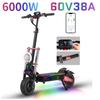 BOYUEDA S5 E-Scooter 6000W Motor 60V38AH Battery Bluetooth APP connection Electric Scooter Smart NFC Function 11" Off-Road Tire