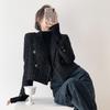 Französischer eleganter Mantel für Damen Frühling und Herbst Neuer Stil Koreanischer Stil Nische Temperament Society-Lady Kleine Blazer Top für Oberbekleidung