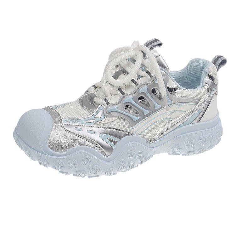 

Casual ugly hiking shoes women s autumn 2025 new versatile comfortable sports leisure hole single shoes women s tide 35