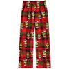 Women's Halloween Straight Leg Flannel Pants for Fall and Winter