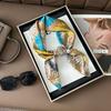 Korean Style High-End Printed Silk Scarf - Versatile Fashion Accessory