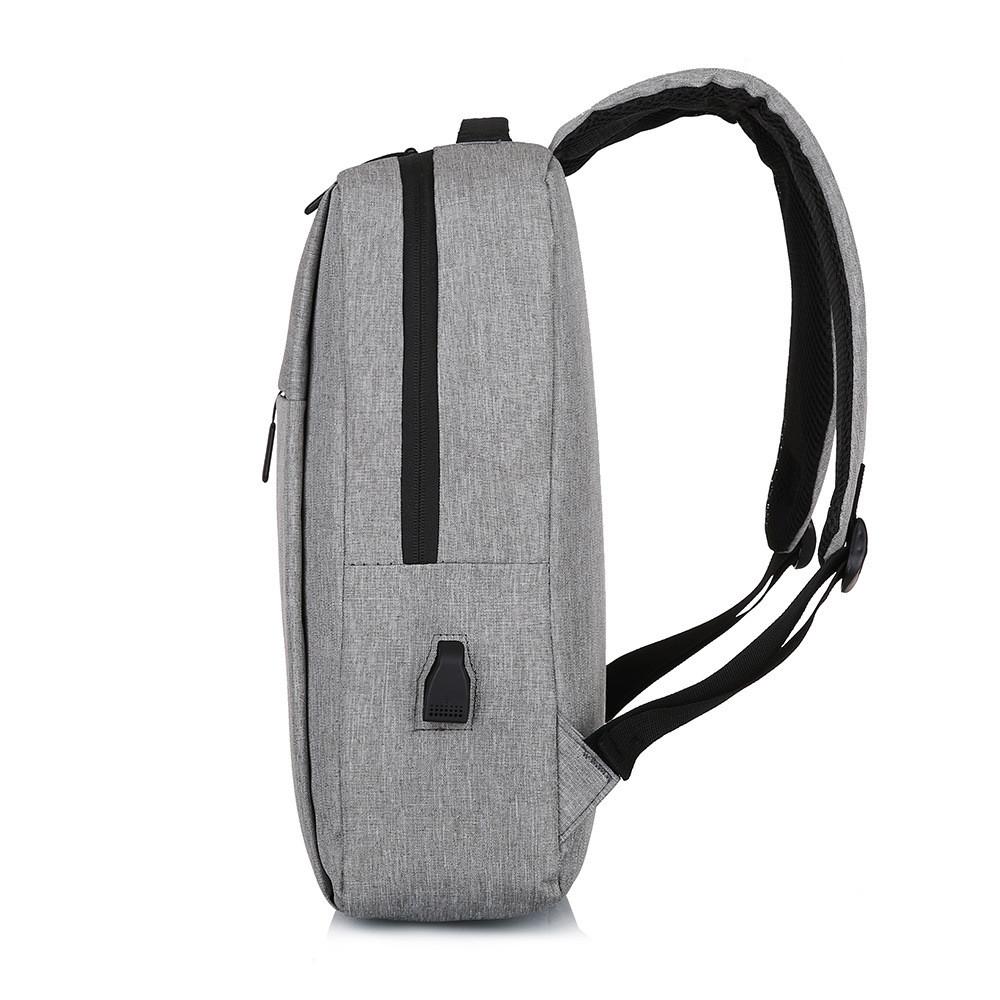 Minimalist Oxford Business Backpack With Waterresistant Material For Commuters And Students