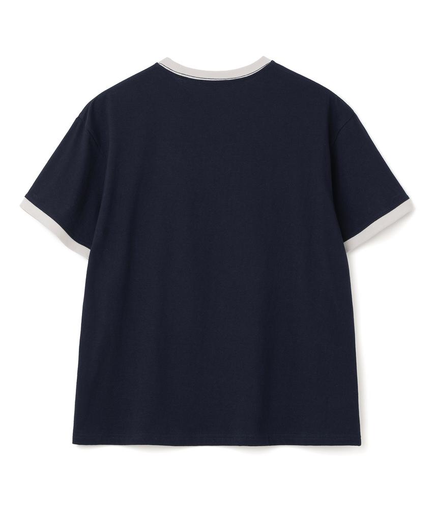 MILLO ARCHIVE Note Ringer T-Shirt [Navy]