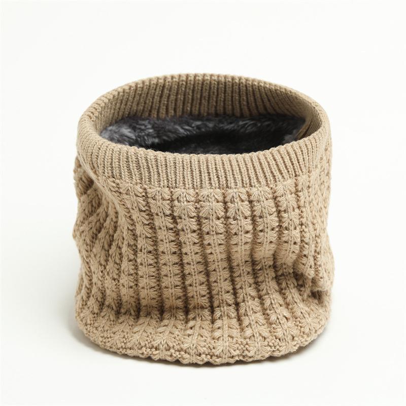 Imitation Rabbit Fur Solid Outdoor Windproof Ring Scarf Women Thick Winter Warm Scarves Knited Head Neck Wraps Neckerchief Mask